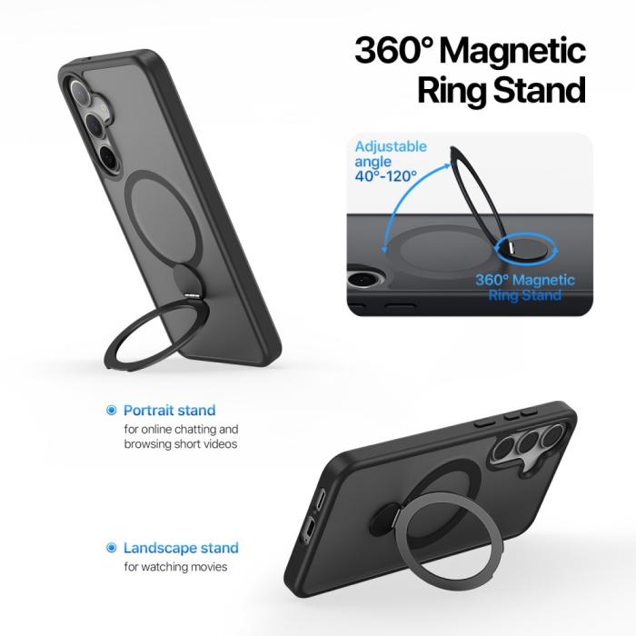 Bild 5, DUX DUCIS Galaxy S25 Plus Skal MagSafe Kickstand Yind Series