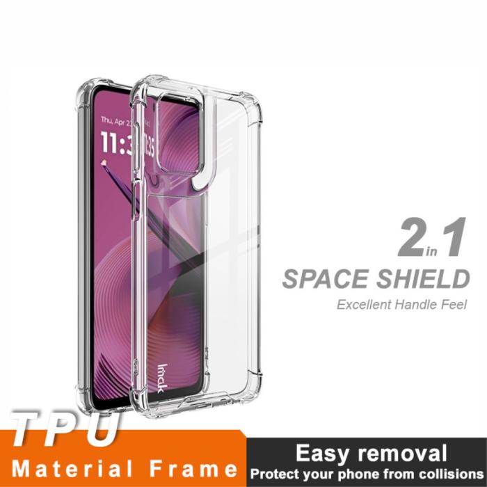 Bild 3, IMAK Motorola Moto G55 5G Skal Shockproof Transparent