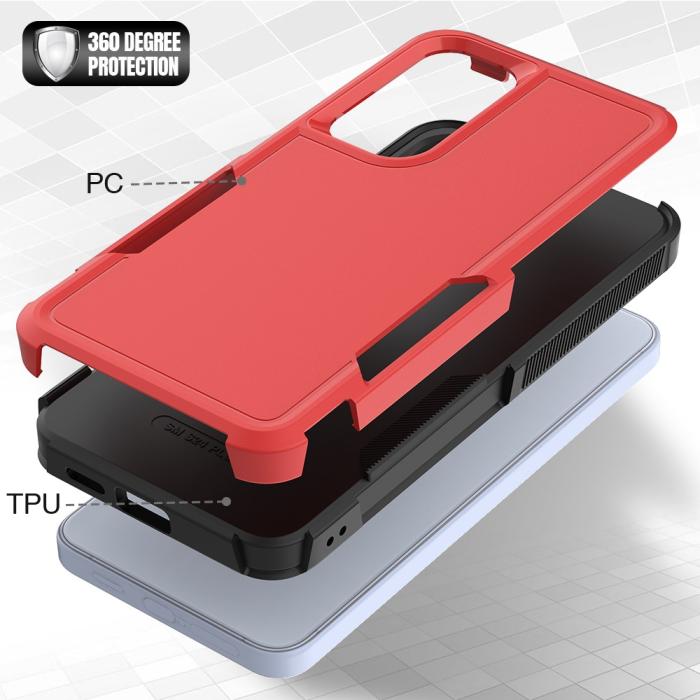 Bild 4, Samsung Galaxy S25 Plus Skal Extreme Shockproof Röd