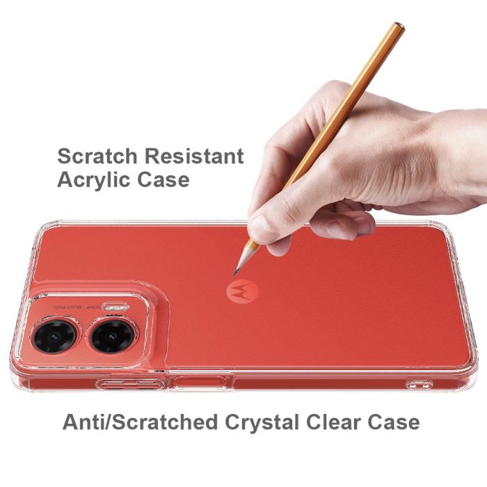 Bild 4, Motorola Moto G35 5G Skal TPU / Akryl Transparent