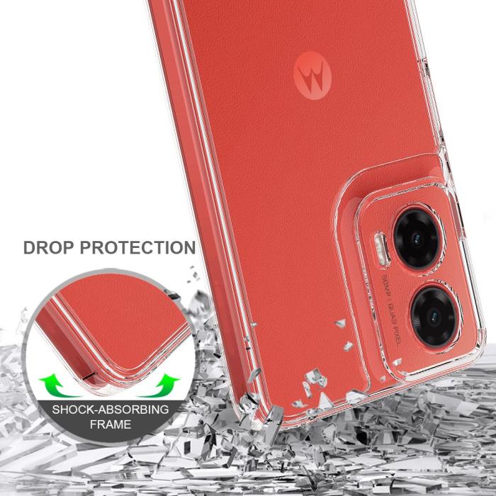 Bild 5, Motorola Moto G35 5G Skal TPU / Akryl Transparent