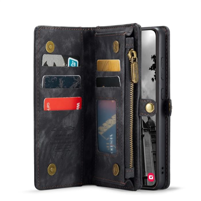 Bild 3, CASEME Galaxy S25 Plus 2in1 Fodral/Skal Multifunktionell Svart