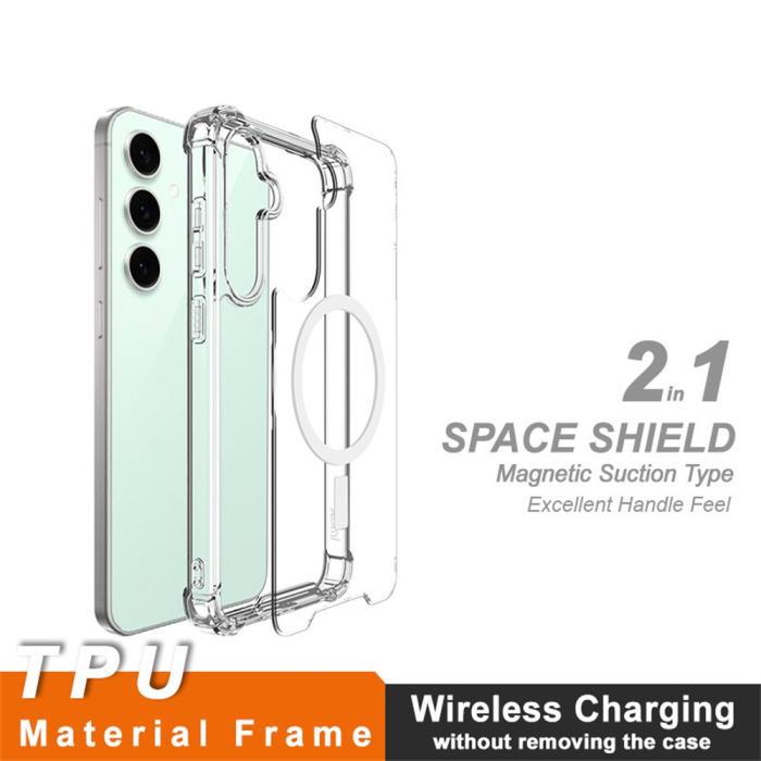 Bild 3, IMAK Samsung Galaxy S25 Plus Skal MagSafe Transparent