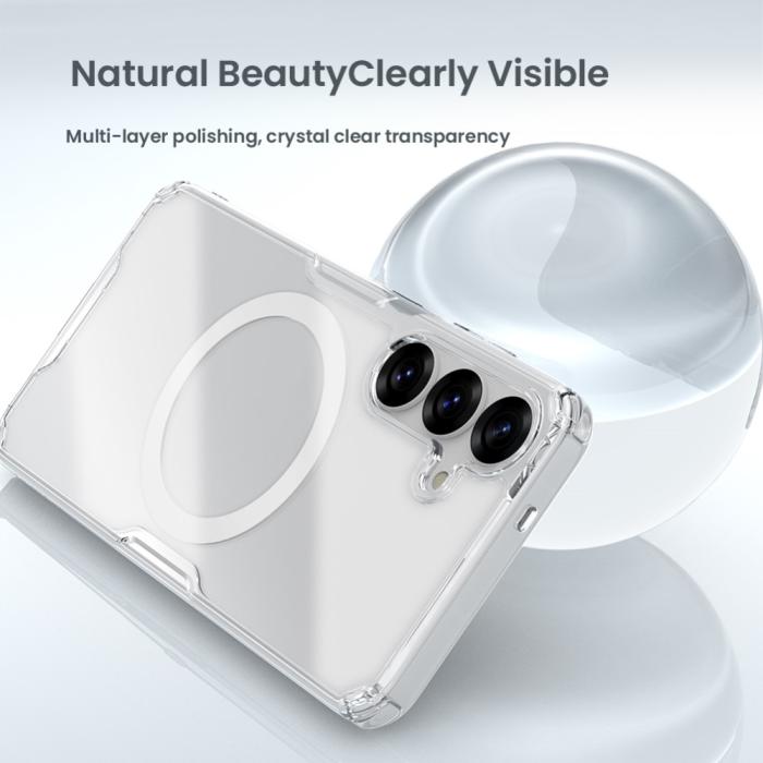 Bild 6, NILLKIN Galaxy S25 Plus Skal MagSafe Pro Series Transparent