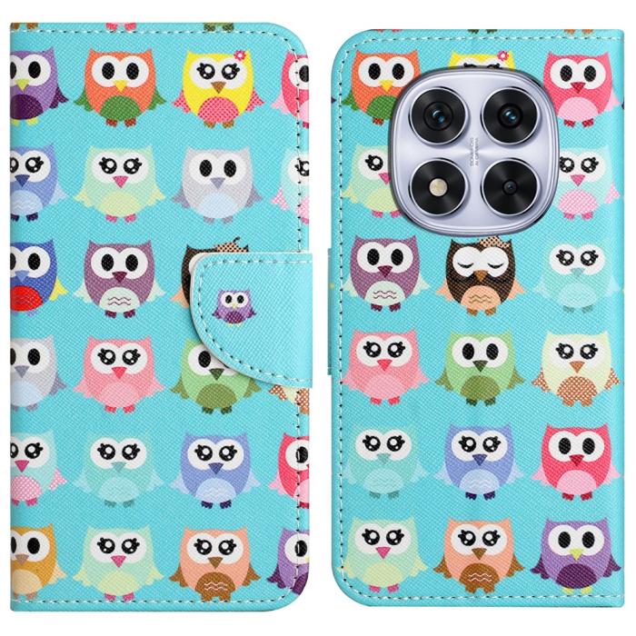Bild 1, Xiaomi Redmi Note 14 Pro/Pro Plus 5G Fodral Ugglor