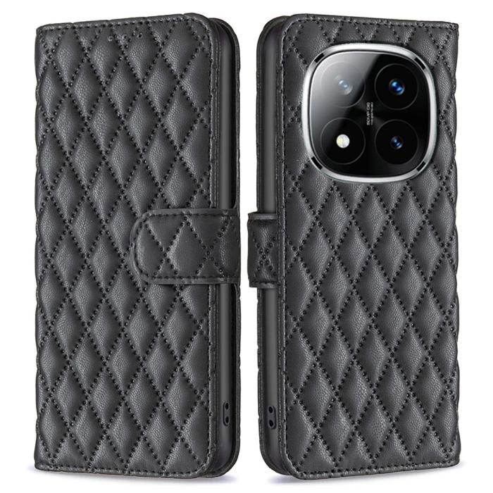 Bild 1, Xiaomi Redmi Note 14 Pro/Pro Plus 5G Fodral Diamond Läder