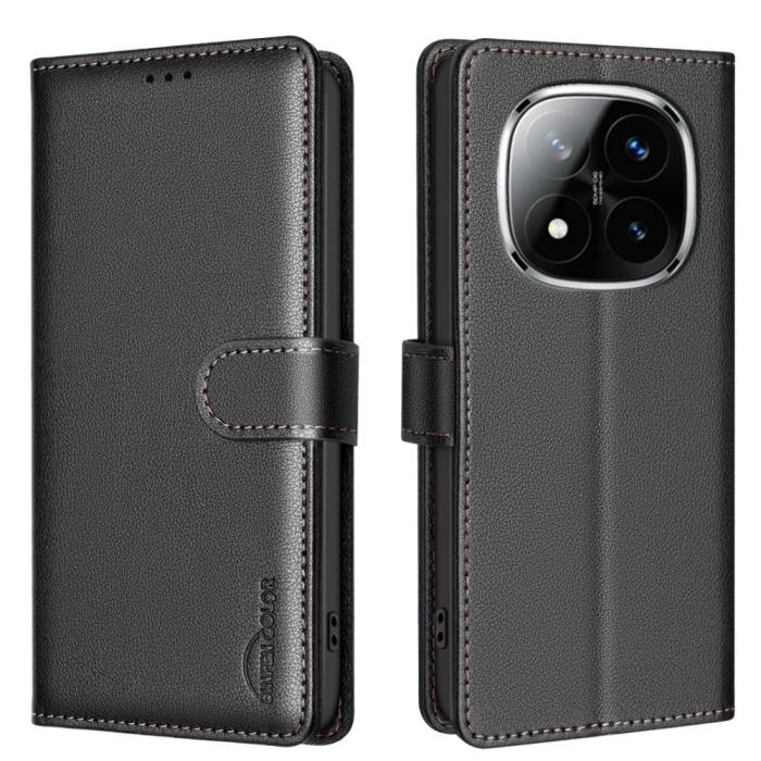Bild 1, Xiaomi Redmi Note 14 Pro/Pro Plus 5G Fodral RFID Läder