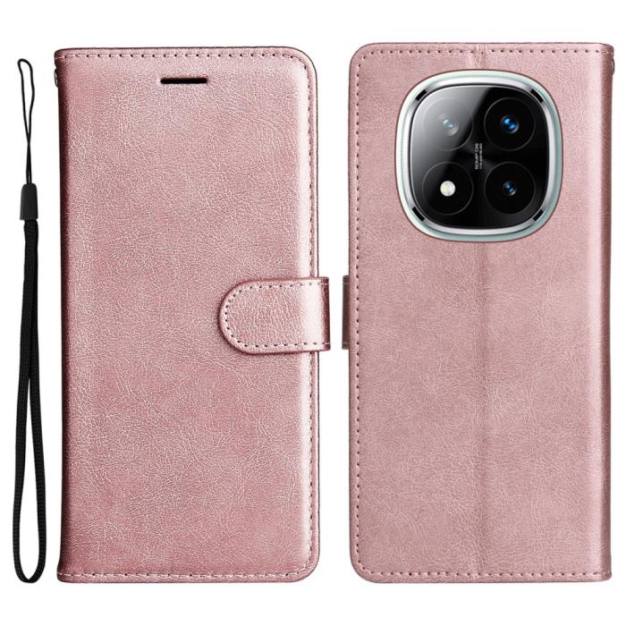Bild 1, Xiaomi Redmi Note 14 Pro/Pro Plus 5G Fodral Solid Läder