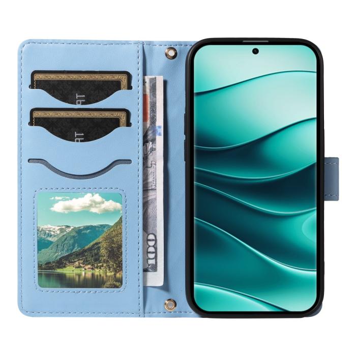 Bild 2, Xiaomi Redmi Note 14 Pro/Pro Plus 5G Fodral Rhombus Läder