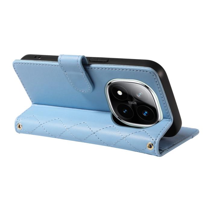 Bild 4, Xiaomi Redmi Note 14 Pro/Pro Plus 5G Fodral Rhombus Läder