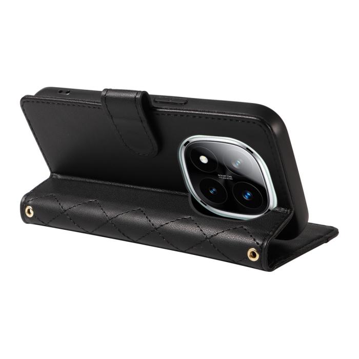 Bild 4, Xiaomi Redmi Note 14 Pro/Pro Plus 5G Fodral Rhombus Läder
