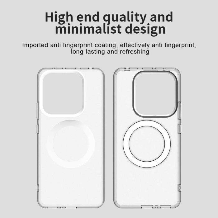 Bild 6, Xiaomi Redmi Note 14 5G Skal MagSafe Matt Hybrid Vit
