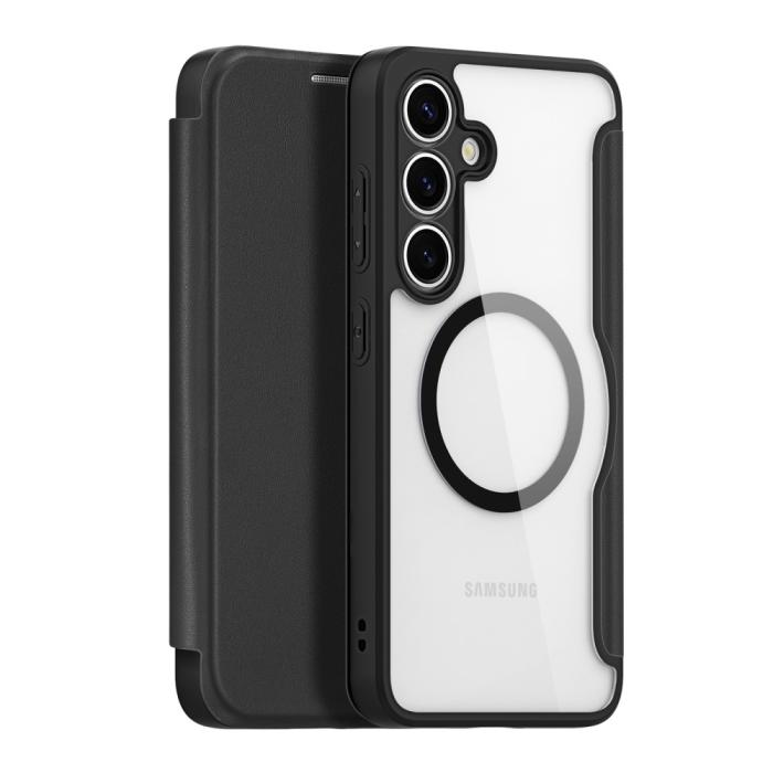 Bild 1, DUX DUCIS Samsung Galaxy S25 Fodral MagSafe Skin X Pro Svart