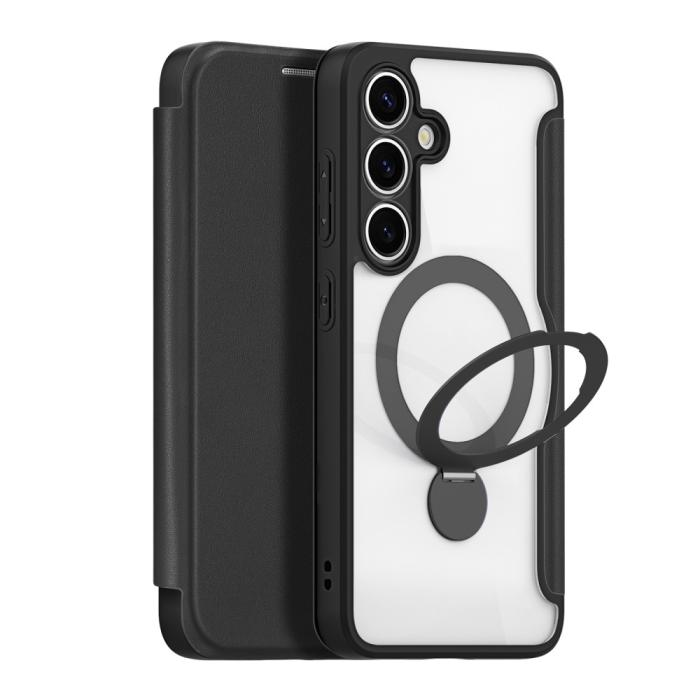 Bild 1, DUX DUCIS Galaxy S25 Fodral MagSafe Kickstand Skin X Pro Svart