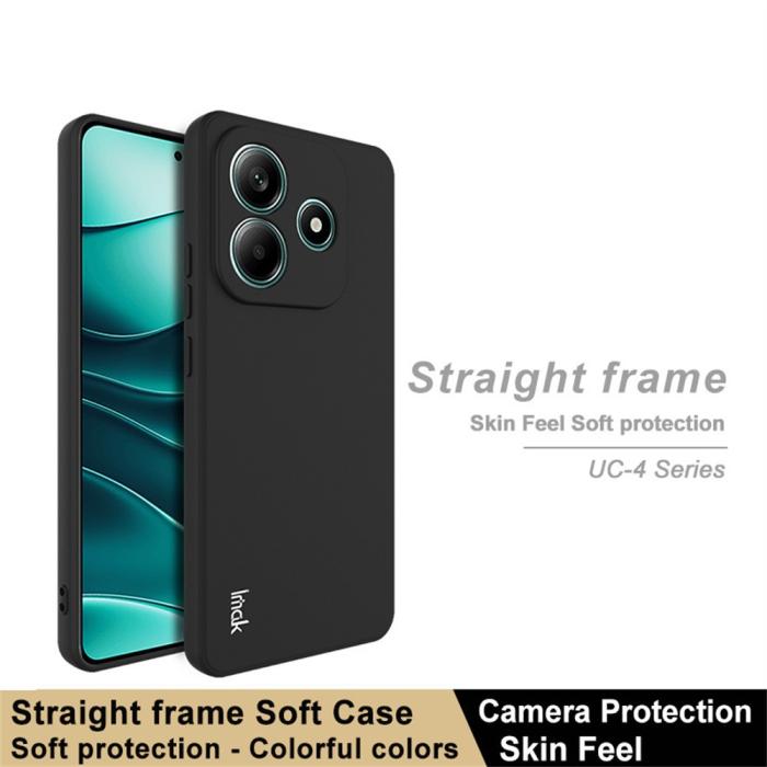 Bild 2, IMAK Xiaomi Redmi Note 14 5G Skal TPU Soft Svart