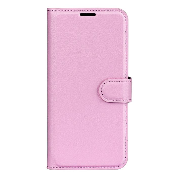 Bild 5, Xiaomi Redmi Note 14 5G Fodral Litchi Läder Ljus Rosa