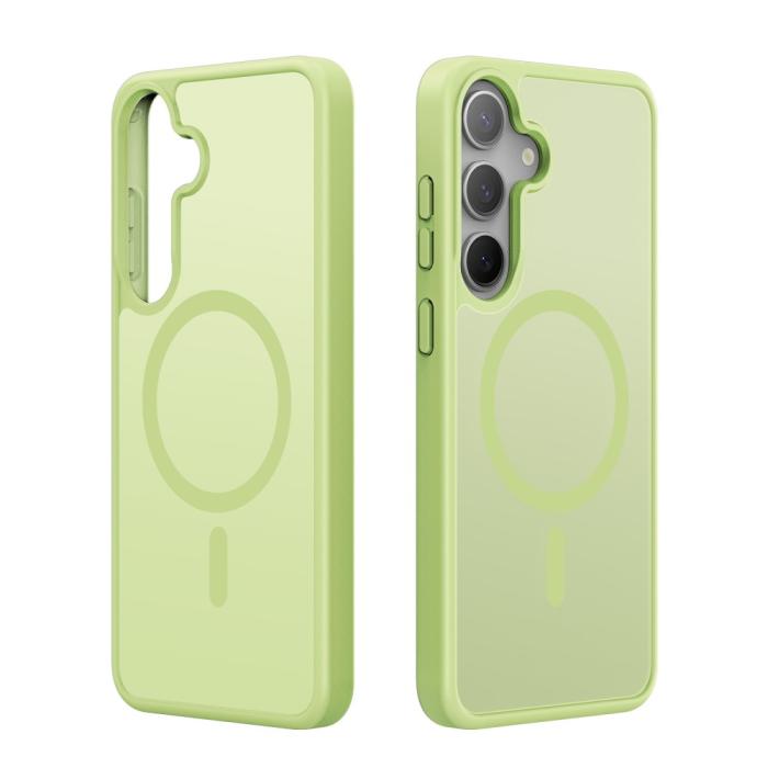 Bild 2, DUX DUCIS Galaxy S25 Skal MagSafe Yind Series Lime Green