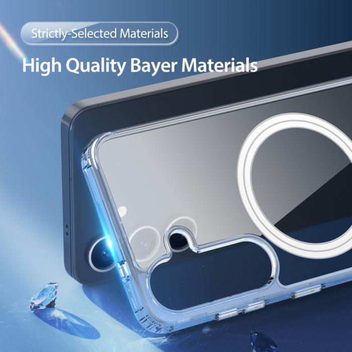 Bild 4, DUX DUCIS Galaxy S25 Skal MagSafe Clin Series Transparent