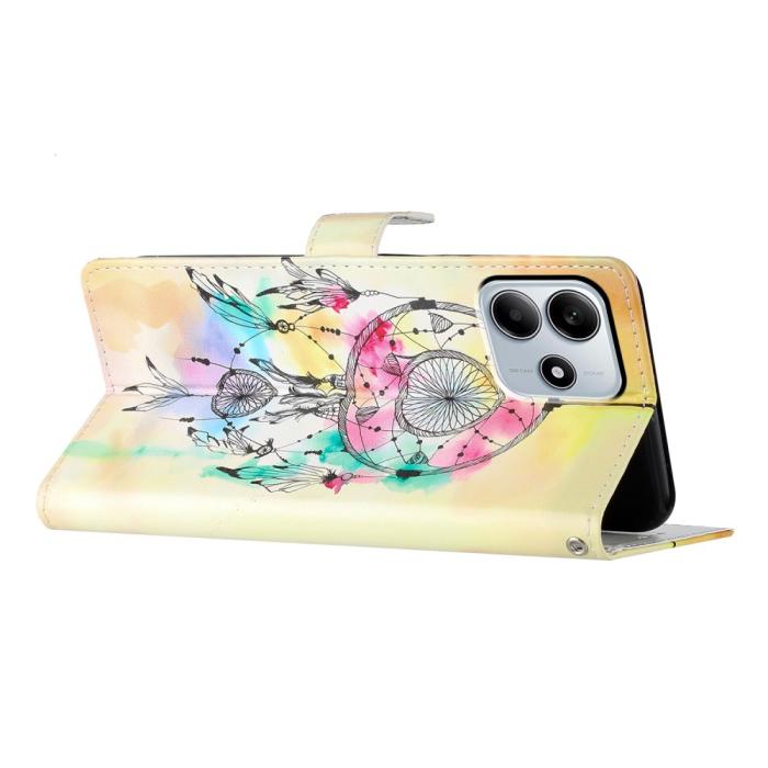 Bild 3, Xiaomi Redmi Note 14 5G Fodral Med Tryck Dream Catcher
