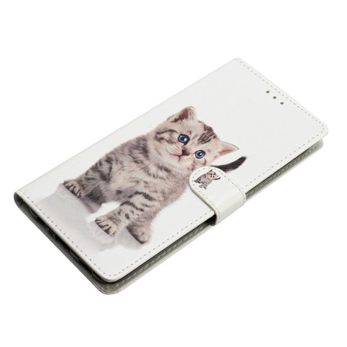 Bild 4, Xiaomi Redmi Note 14 5G Fodral Med Tryck Gullig Katt