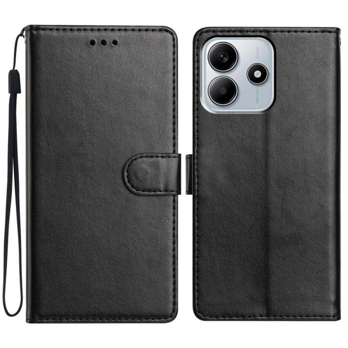 Bild 1, Xiaomi Redmi Note 14 5G Plånboksfodral Läder Svart
