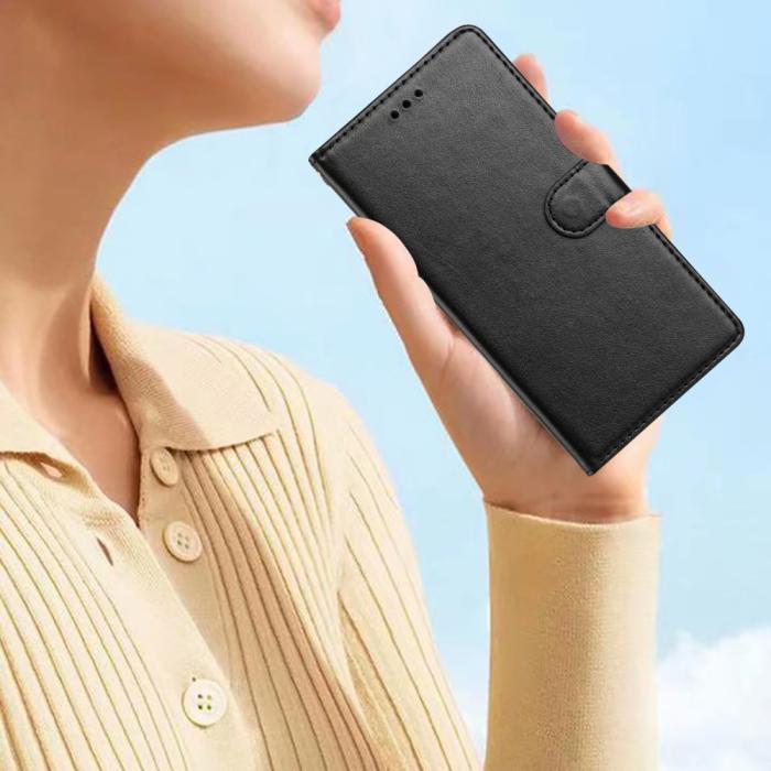 Bild 6, Xiaomi Redmi Note 14 5G Plånboksfodral Läder Svart