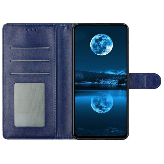 Bild 3, Xiaomi Redmi Note 14 5G Plånboksfodral Läder Blå