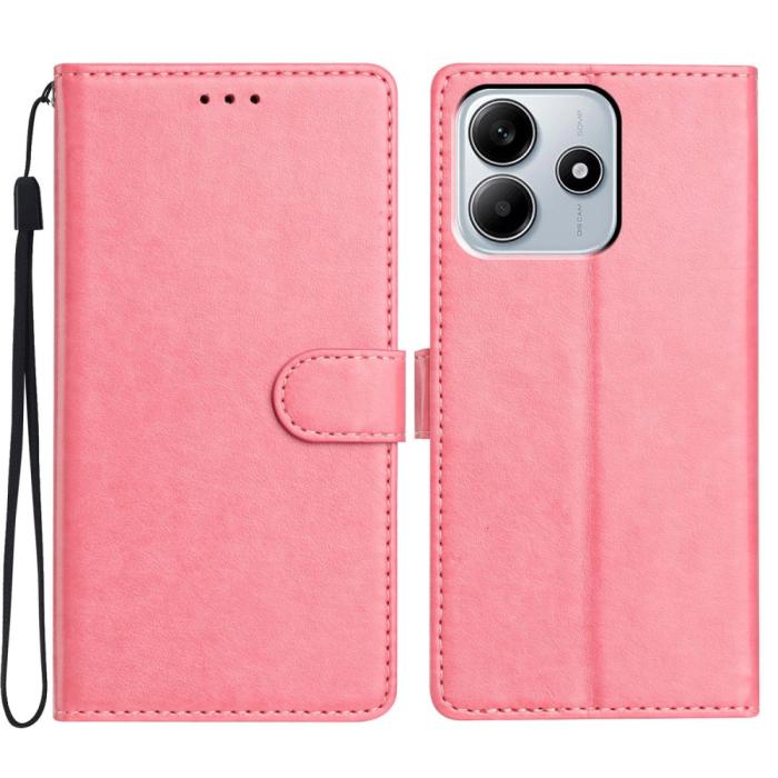 Bild 1, Xiaomi Redmi Note 14 5G Plånboksfodral Läder Rosa