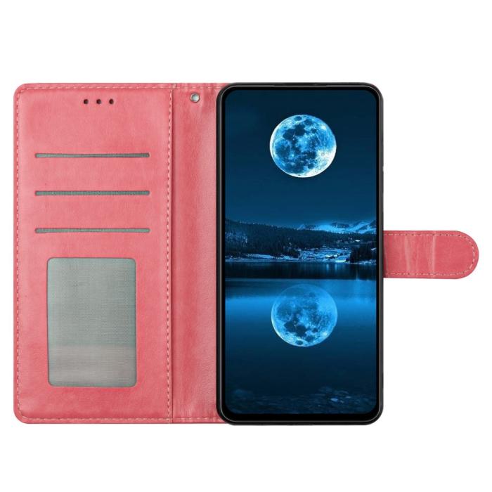 Bild 3, Xiaomi Redmi Note 14 5G Plånboksfodral Läder Rosa