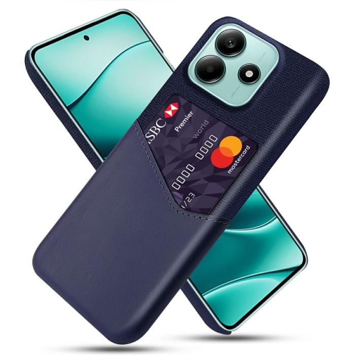 Bild 1, Xiaomi Redmi Note 14 5G Skal Hybrid Med Kortfack Blå
