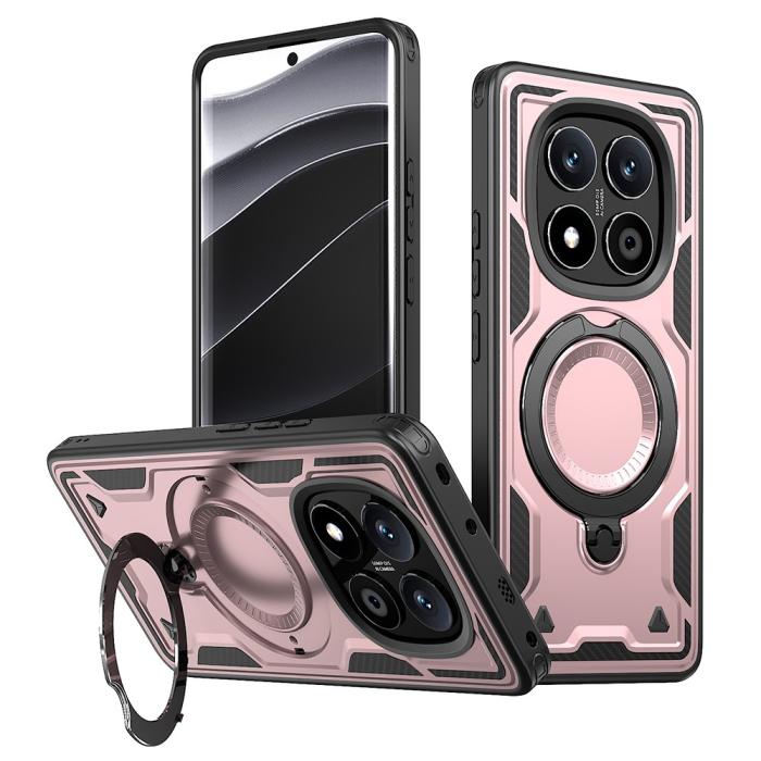 Bild 1, Xiaomi Redmi Note 14 Pro 5G Skal MagSafe Kickstand Hybrid