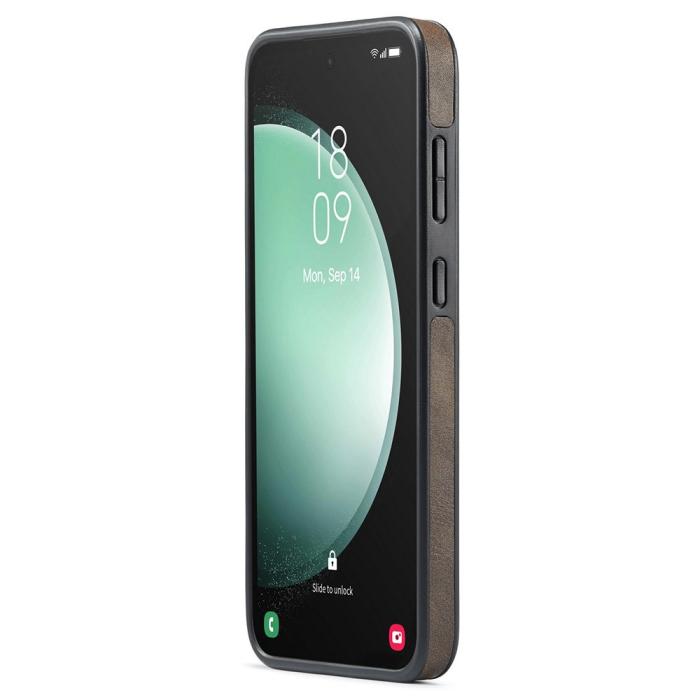 Bild 2, DG.MING Samsung Galaxy S25 Skal Läderbelagt Brun