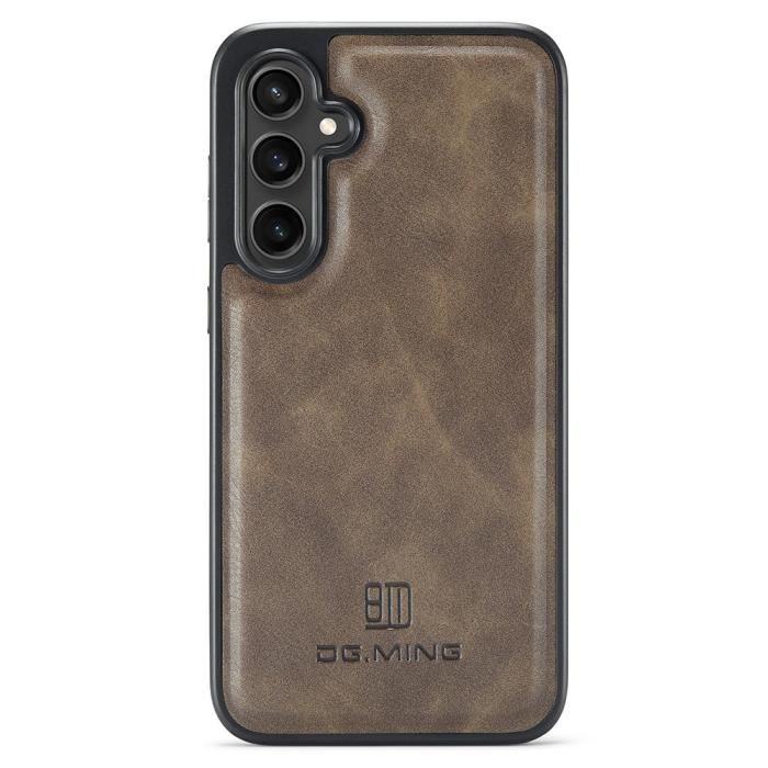 Bild 3, DG.MING Samsung Galaxy S25 Skal Läderbelagt Brun