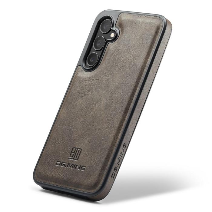 Bild 5, DG.MING Samsung Galaxy S25 Skal Läderbelagt Brun