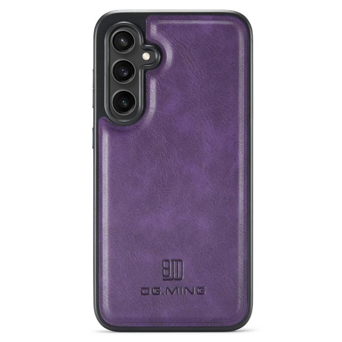Bild 3, DG.MING Samsung Galaxy S25 Skal Läderbelagt Lila