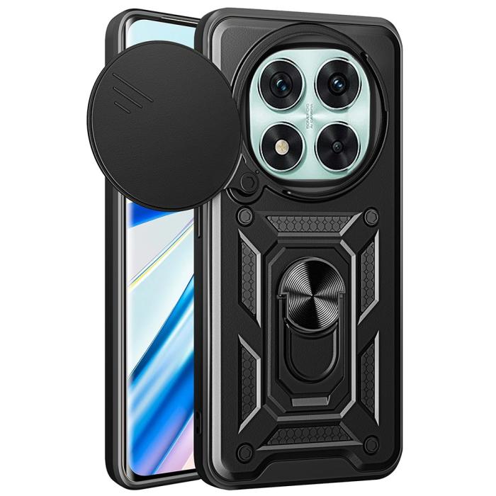 Bild 1, Xiaomi Redmi Note 14 Pro 5G Skal CamShield Hybrid Ring Svart