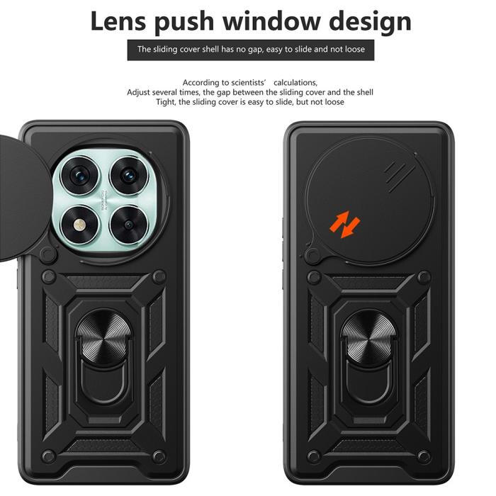 Bild 2, Xiaomi Redmi Note 14 Pro 5G Skal CamShield Hybrid Ring
