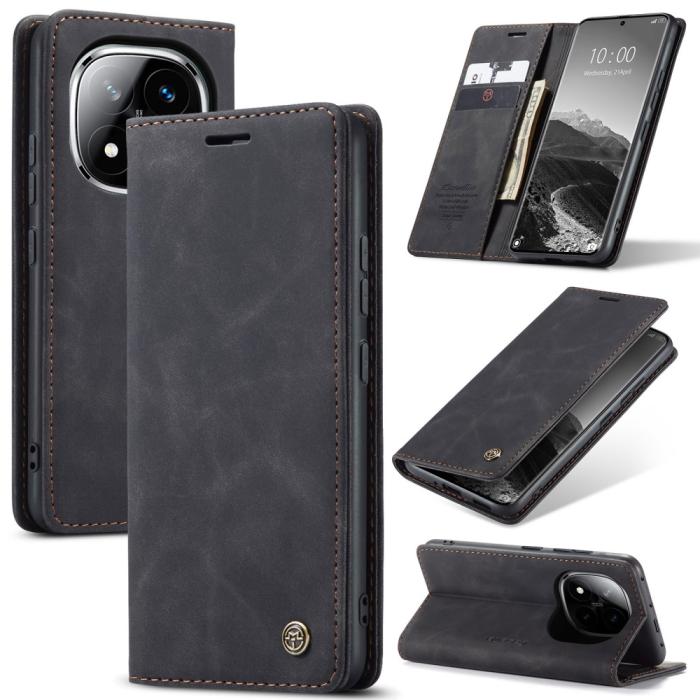 Bild 1, CASEME Redmi Note 14 Pro/Pro Plus 5G Fodral Flip Retro Läder