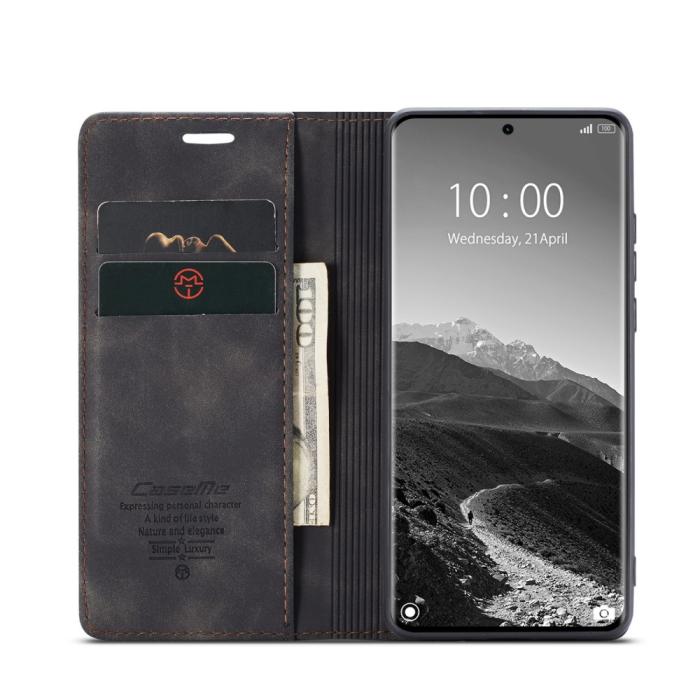Bild 3, CASEME Redmi Note 14 Pro/Pro Plus 5G Fodral Flip Retro Läder