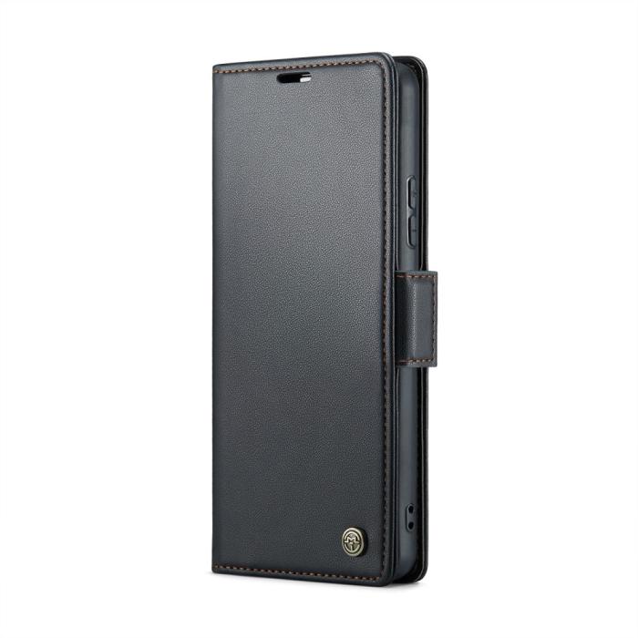 Bild 2, CASEME Redmi Note 14 Pro/Pro Plus 5G Fodral RFID Läder Svart