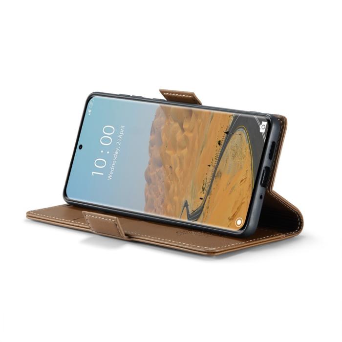 Bild 4, CASEME Redmi Note 14 Pro/Pro Plus 5G Fodral RFID Läder Brun