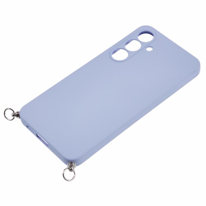 Bild 5, Samsung Galaxy S25 Skal TPU Med Mobilsnöre Lila