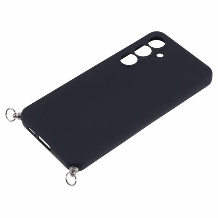 Bild 5, Samsung Galaxy S25 Skal TPU Med Mobilsnöre Svart