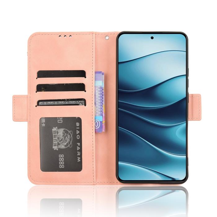Bild 3, Xiaomi Redmi Note 14 5G Fodral Med Avtagbart Kortfack Rosa