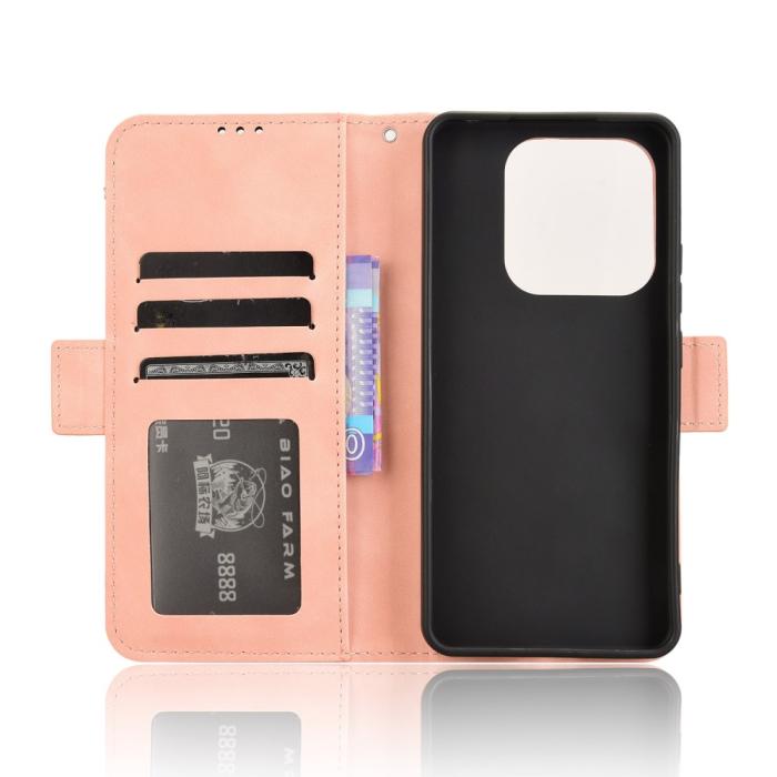 Bild 5, Xiaomi Redmi Note 14 5G Fodral Med Avtagbart Kortfack Rosa