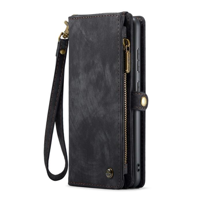Bild 2, CASEME Galaxy S25 2in1 Fodral Multifunktionellt Svart