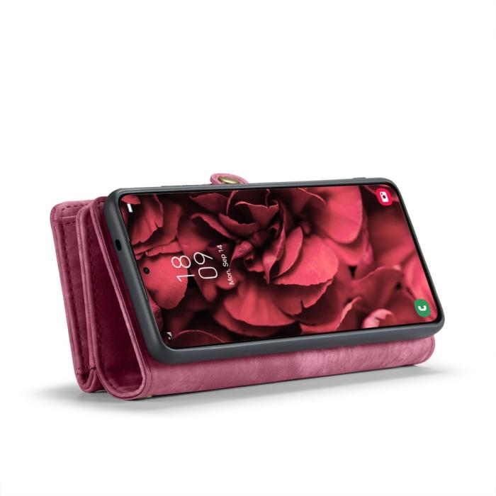 Bild 4, CASEME Galaxy S25 2in1 Fodral Multifunktionellt Röd
