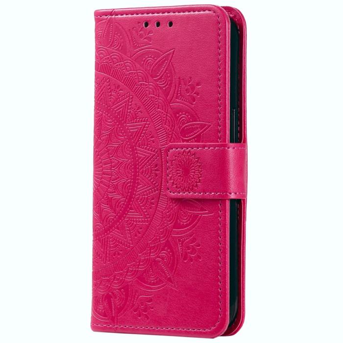 Bild 5, Xiaomi Redmi Note 14 5G Fodral Mandala Läder Rosa