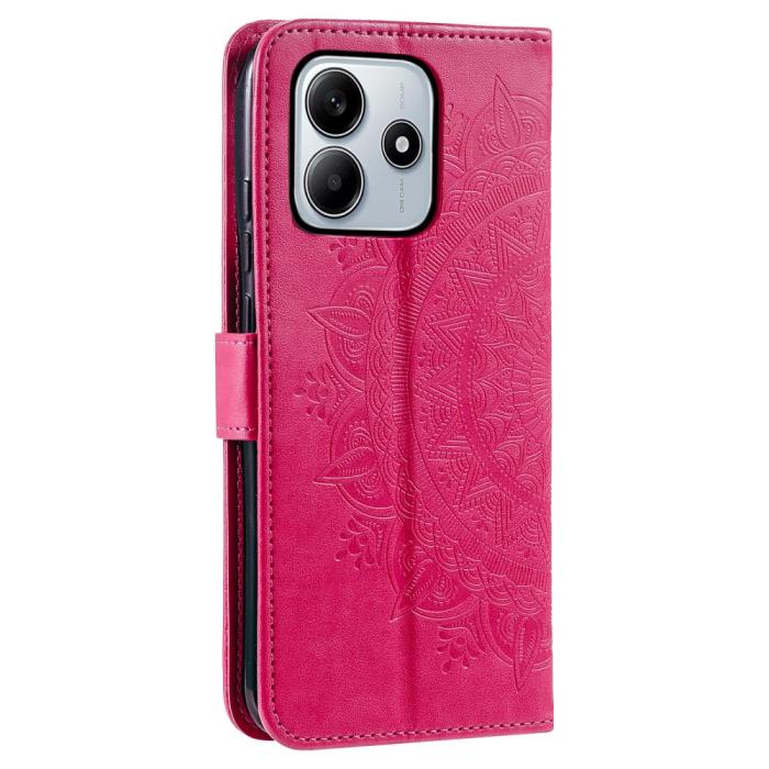 Bild 6, Xiaomi Redmi Note 14 5G Fodral Mandala Läder Rosa