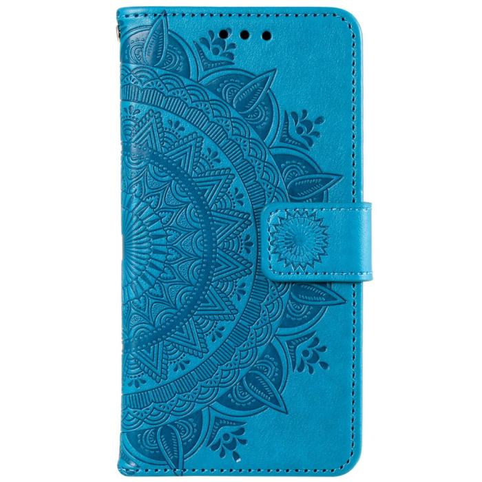 Bild 5, Xiaomi Redmi Note 14 5G Fodral Mandala Läder Blå